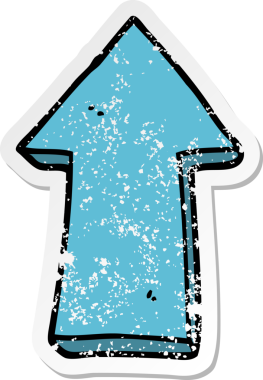 Bir insan tarafından çizilmiş karikatür okunun sıkıntılı çıkartması