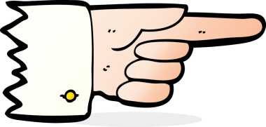 Bir insan tarafından çizilmiş bir el sembolü.