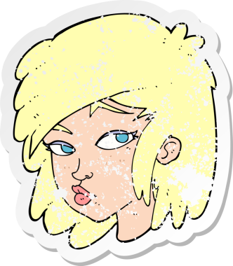 Bir insan tarafından çizilmiş garip bir karikatürün gerilimli yapıştırması.