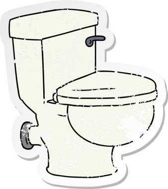 Bir insan tarafından çizilmiş bir tuvalet kağıdı karalaması.