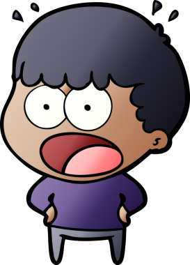 Bir insan tarafından çizilmiş bir karikatür.