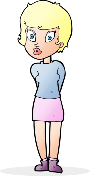 Bir insan tarafından çizilmiş güzel bir kadın.