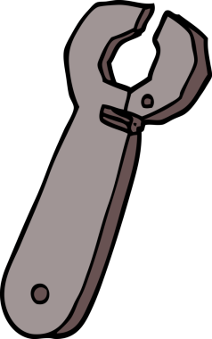 bir insan tarafından çizilmiş karalama anahtarı aracı