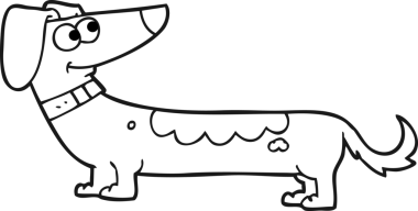 Bir insan tarafından çizilmiş siyah beyaz bir karikatür.