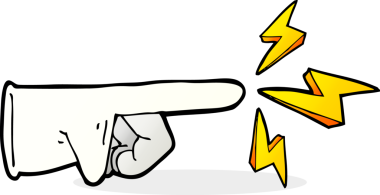 Bir insan tarafından çizilmiş lastik eldiven.