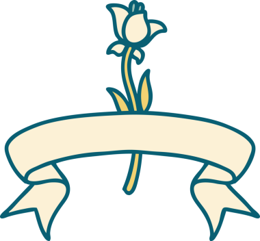 Bir insan tarafından çizilmiş bir zambak dövmesi.