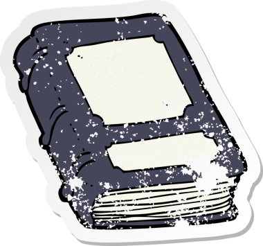 Bir insan tarafından çizilmiş eski bir çizgi romanın gerilimli yapıştırması.