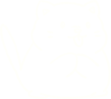 Bir insan tarafından çizilen Kedi Tebeşiri