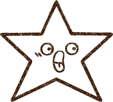 Bir insan tarafından çizilen Yıldız Kömürü Çizimi