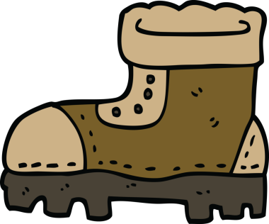 Bir insan tarafından çizilmiş karalama çizmeleri.