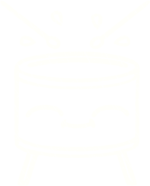 Bir insan tarafından çizilen Davul Tebeşiri Vurma