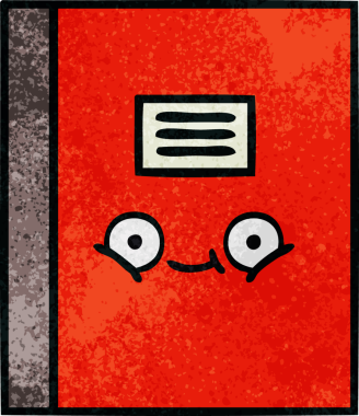 Bir insan tarafından çizilmiş bir defterin retro grunge desen karikatürü