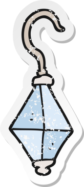 Bir insan tarafından çizilmiş karikatür küpesinin gerilimli yapıştırması.