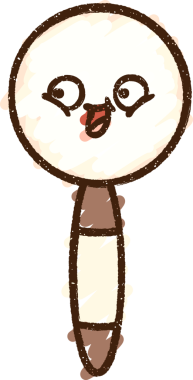 Bir insan tarafından çizilen Büyüteç Tebeşir Çizimi