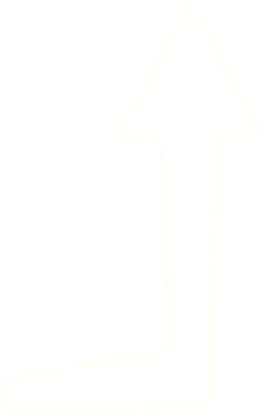 Yassı Ok Tebeşiri Bir insan tarafından çizilmiş