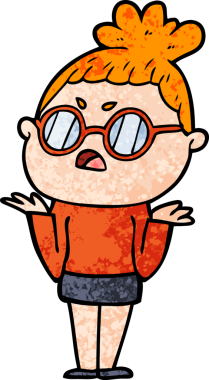 Bir insan tarafından çizilmiş bir karikatür.