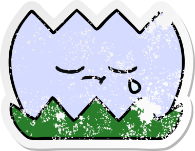 Bir insan tarafından çizilmiş tatlı bir nilüfer çiçeğinin sıkıntılı çıkartması.