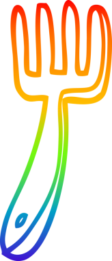 gökkuşağı gradyan çizgi çizimi bir insan tarafından çizilmiş.