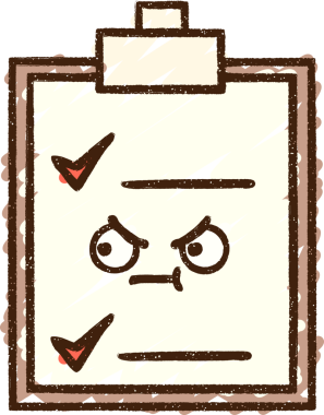 Bir insan tarafından çizilen Klip Tahtası Tebeşiri