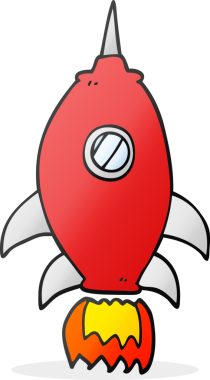 Bir insan tarafından çizilmiş serbest çizim uzay gemisi