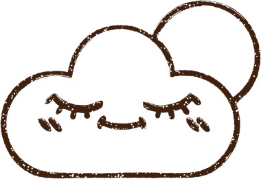 Bulut ve Güneş Kömürü Bir insan tarafından çizilmiş