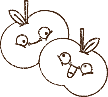 Elma Kömürü Bir insan tarafından çizilmiş