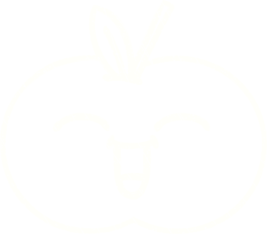 Bir insan tarafından çizilen Elma Tebeşiri