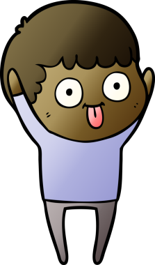 Bir insan tarafından çizilmiş çizgi film adamı.