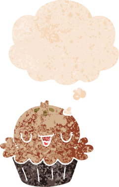 Düşünce baloncuğu ve grunge ile sevimli çizgi film turtası bir insan tarafından çizilmiş sıkıntılı retro desen tarzı