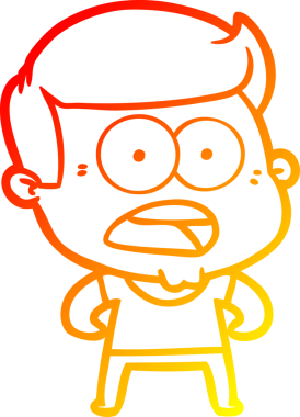 İnsan tarafından çizilmiş bir çizgi film karakteri.