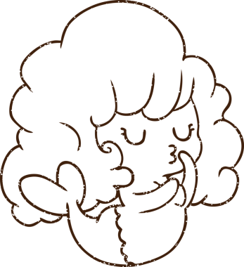 Bir insan tarafından çizilen Denizkızı Kömürü