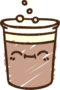 Bir insan tarafından çizilen bira tebeşiri