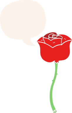 bir insan tarafından çizilmiş retro tarzında konuşma baloncuğu olan çizgi film gülleri