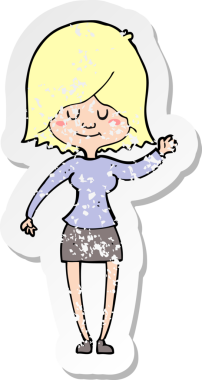 Bir insan tarafından çizilmiş mutlu bir karikatürün gerilimli yapıştırması.