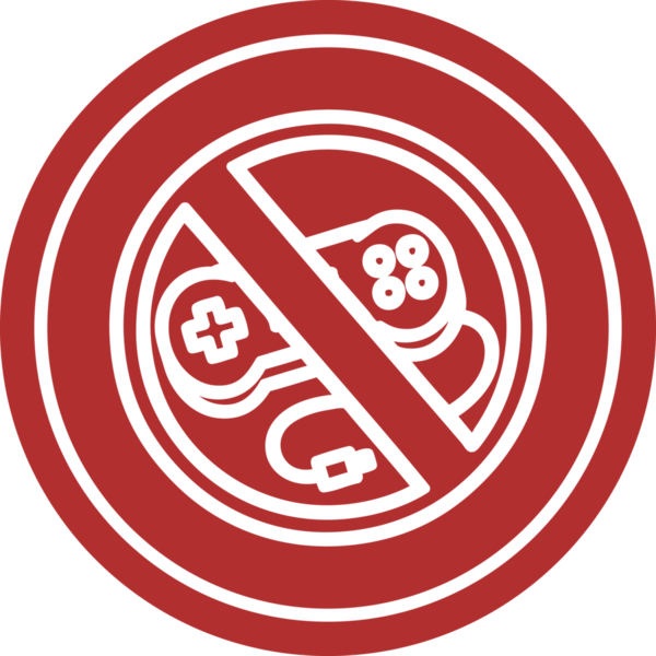 bir insan tarafından çizilmiş oyun dairesel simgesi yok