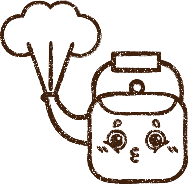 Bir insan tarafından çizilen Çaydanlık Kömürü