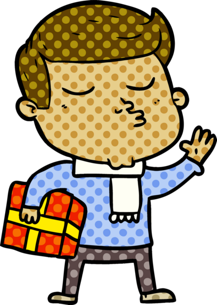 Bir insan tarafından çizilmiş karikatür mankeni adam.