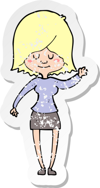 Bir insan tarafından çizilmiş mutlu bir karikatürün gerilimli yapıştırması.