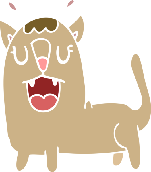 Bir insan tarafından çizilmiş komik bir kedi.