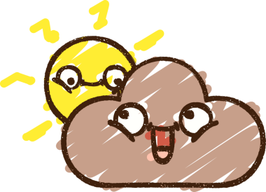 Bir insan tarafından çizilen Fırtına Bulutu Tebeşiri