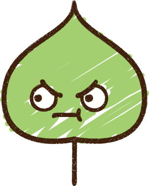 Bir insan tarafından çizilen Yaprak Tebeşiri