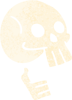 Bir insan tarafından çizilmiş tuhaf bir karikatür.