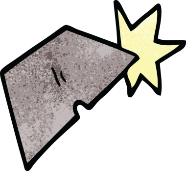 Bir insan tarafından çizilmiş iş bıçağı çizimleri.