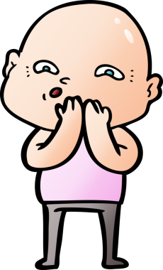 bir insan tarafından çizilmiş sinirli bir adam.