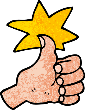 grunge desenli resimli çizgi film sembolü bir insan tarafından çizilmiş.