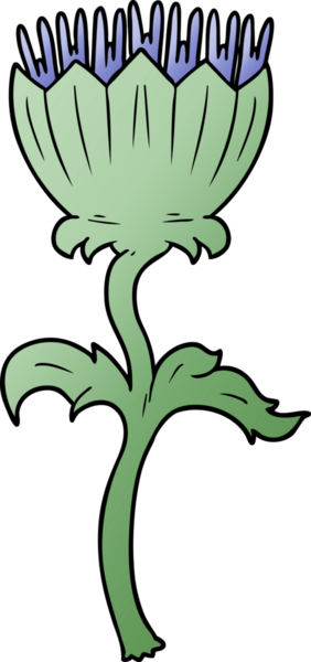 bir insan tarafından çizilmiş deve dikeni.