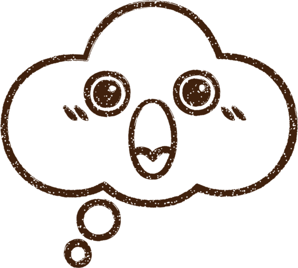 Bir insan tarafından çizilen Baloncuk Kömür Çizimi