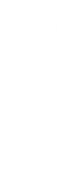 Bir insan tarafından çizilmiş Boya Fırçası Tebeşiri