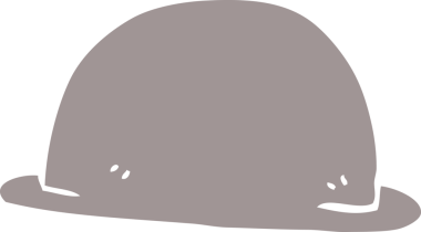 Bir insan tarafından çizilmiş karalama şapka.