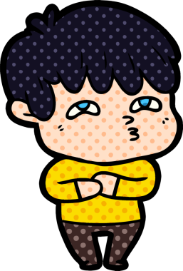 Bir insan tarafından çizilmiş garip bir adam.